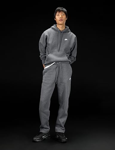 Image of Nike Men's Club Open Hem Brushed Fleece Pants