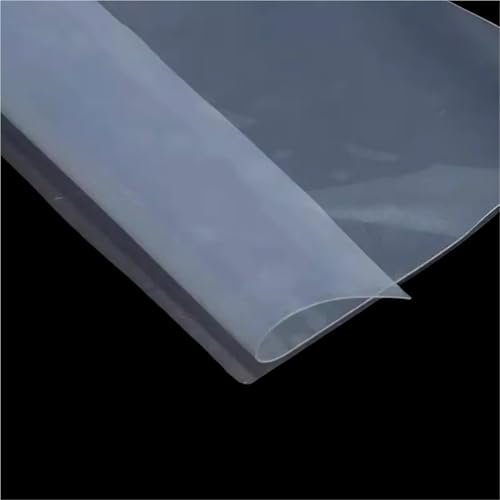 Lámina de goma de silicona elástica con membranas finas semitransparentes