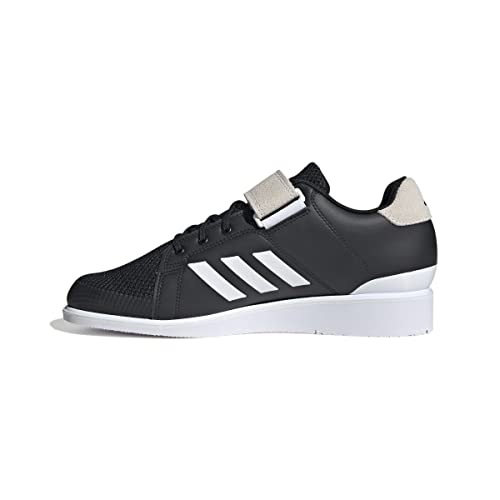 adidas Power III, Zapatillas Halterofilia Hombre, NEGBÁS/FTWBLA/NEGBÁS, 42 2/3 EU