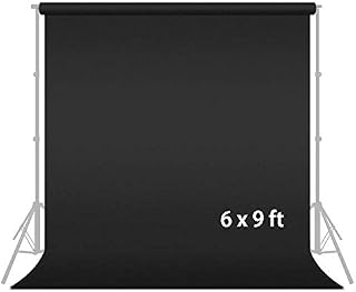 Julius Studio 6 ft X 9 ft Black Chromakey Photo Video Photography Studio