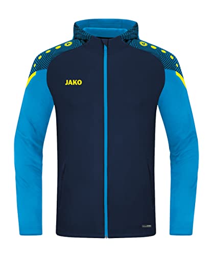 JAKO Herren Kapuzenjacke Performance, Marine/Jako-Blau, XL
