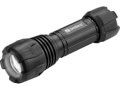 Flashlight Sandberg Survivor Torch AAA, lampe de poche robuste 421-07
