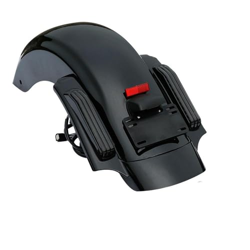 Sacoches de coffre moto 5 pouces rallongées et garde-boue arrière Touring Road King 2014-2024