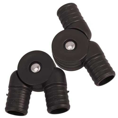 FONDOTIN 1Pair Lounge Chair Connector Tube Adapter of Replacement Fittings for Foldable Recliners Secure Locking Mechanism for Outdoor Seating Versatile Compatibility for Camping
