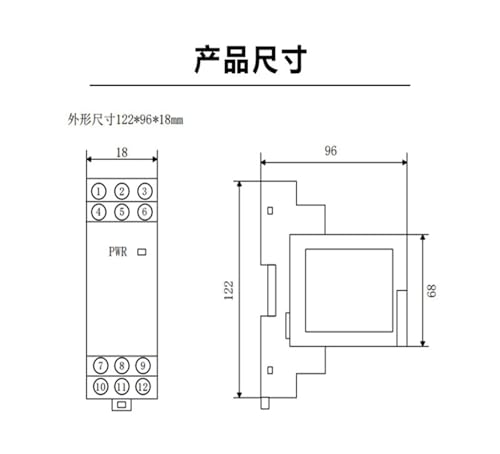 Module d'isolation enfichable 0-10V vers 0-10V haute précision à deux sorties - 3
