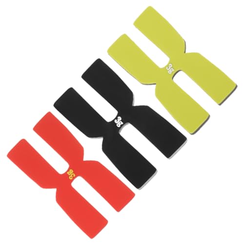 BELLIFFY 3pcs Silicone Weighted Tennis Racket Pads for Head Adjustment Enhance Ball Control Swing Speed Comfortable Grip for Competitive Play and Training Sessions