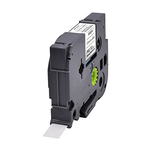 Fita para Rotulador Brother TZE-131 Preto sobre Transparente 12mm Multilaser - RF024