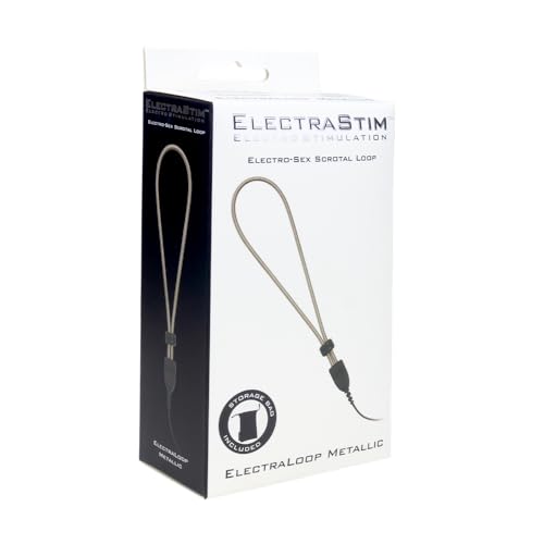 Electrastim boucles du scrotum réglable métal anneau electrostimulation