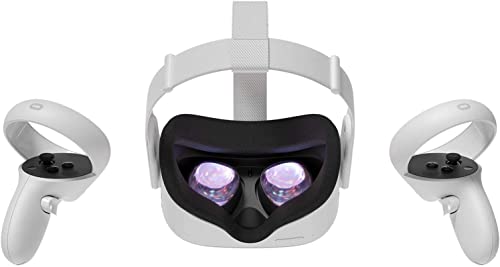 Oculus Conjunto de fone de ouvido Quest 2 Advanced All-in-One de realidade virtual VR 128 GB, branco