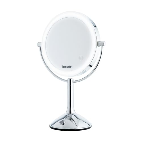 Espejo con luz LED recargable Lune+Aster