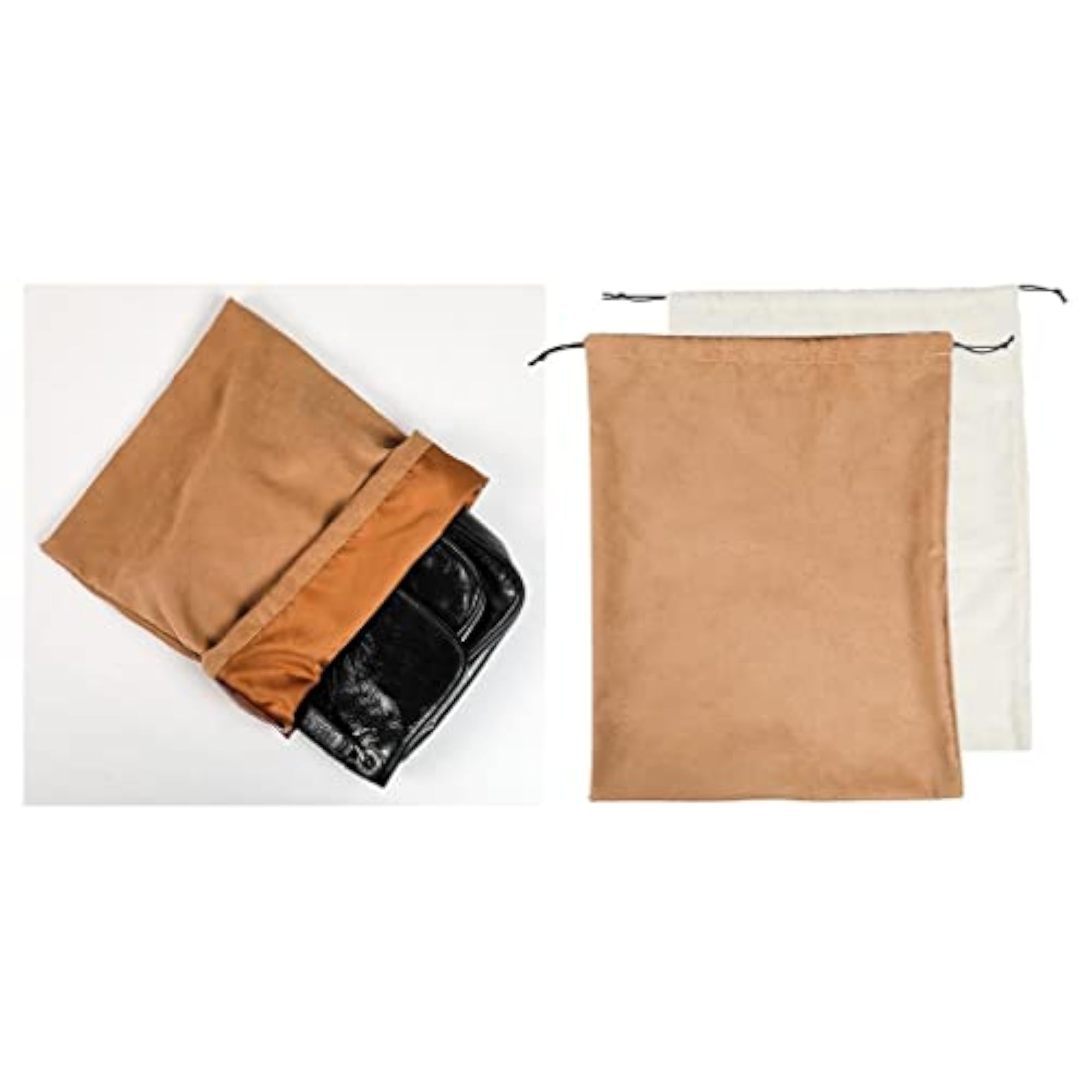 2pack Portable Plain Dustproof Bag for Handbags