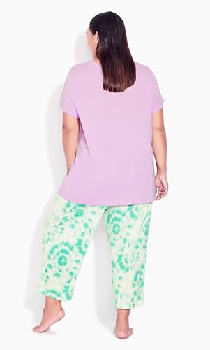 AVENUE Blusa feminina plus size Dream Big, Dream Big, 52-54