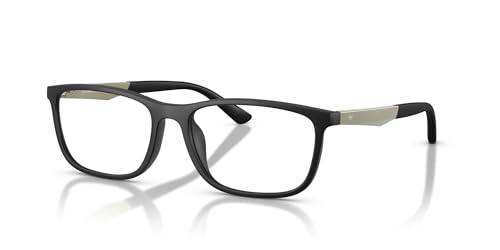 Image of Emporio Armani Mens EA3280U Universal Fit Square Prescription Eyewear Frames