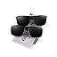 1.2 Matte Black/Black & Glossy Black/Black