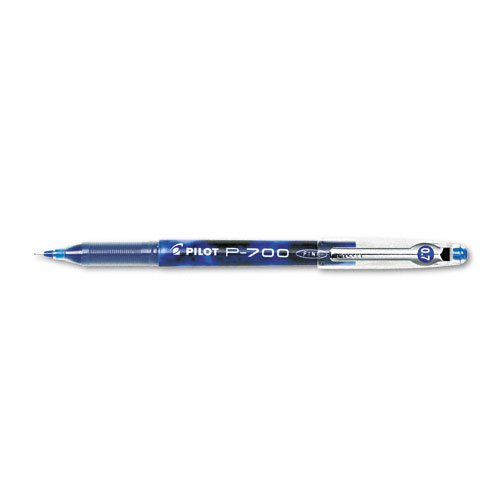 Bolígrafo Pilot P-700 Gel Azul 0.70 mm Pack 12 miniatura 1