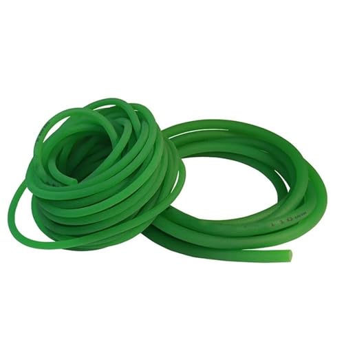 Vベルトの交換 繊維機械用 直径1.5mm - 18mm 円形ポリウレタンコンベヤ駆動ベルト PUグリーン 粗面伝動ベルト(4M,3.5mm)