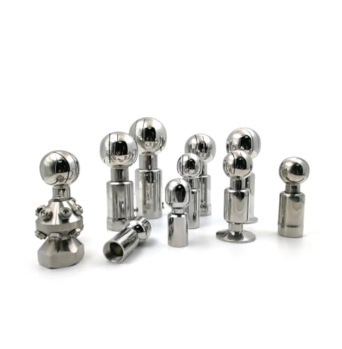 Bille de pulvérisation en acier inoxydable 304ss robuste pour cuve rotative
