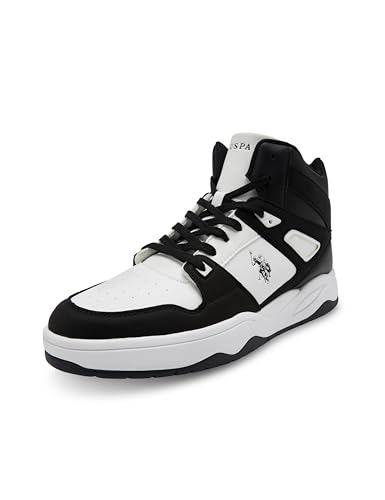 Image of USPA U.S. Polo Assn Men|Bruce|Black Stylish Casual Sneaker Shoes for Man
