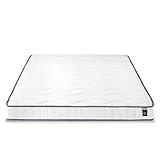 Zinus Colchón de espuma y muelles de 15,3 cm, Espuma con certificación CertiPUR-US, Colchón en caja, Certificación OEKO-TEX, 150 x 200 cm