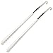 biped extra langer Metall Schuhanzieher - sehr stabiler Premium Schuhlöffel 70 cm lang - mit Haken und Loch zum praktischen Aufhängen - ergonomisch geformter Metallschuhlöffel z2792(2 Stück)