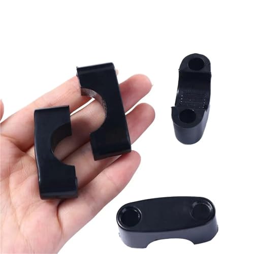 Adaptateur de montage de guidon de moto 22mm usiné en aluminium durable