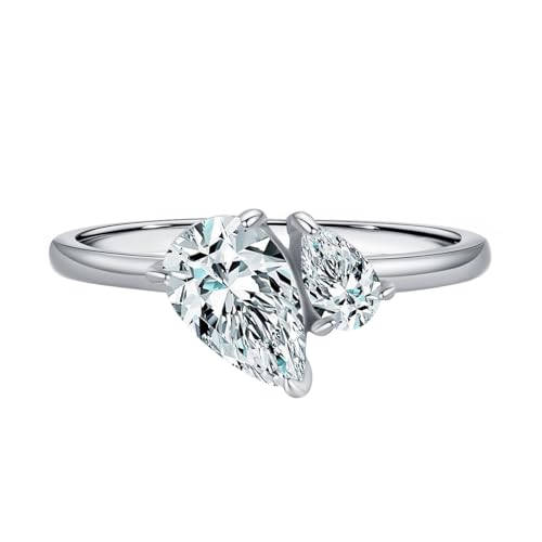 Alliance bague mariage femme argent 925 zircon cubique rond