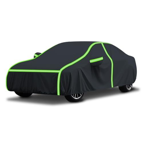 Funda Auto Funda Coche Para Volkswagen Golf 4 Variant 1997-2003 | 4149x1735x1480 mm , Cubiertas Completas For Parabrisas For Nieve, Lluvia Y Polvo, Tela Oxford Transpirable Lona Para Coche(Black)
