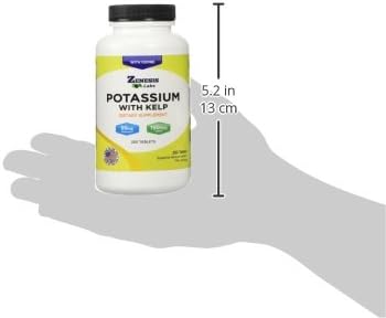 Potassium Gluconate 99mg + 150mcg Iodine from Kelp Bulk (250 Tablets/Bottle) - Image 8