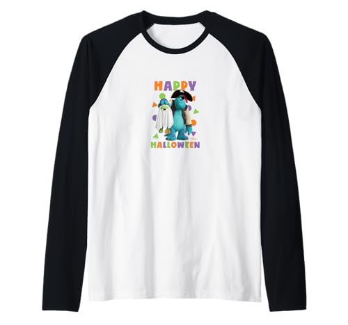 Monsters Inc Happy Halloween raglan t-shirt pour un déguisement confortable Disney