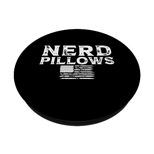 Nerd Adult Joke For Women PopSockets Swappable PopGrip, Black - Image 2
