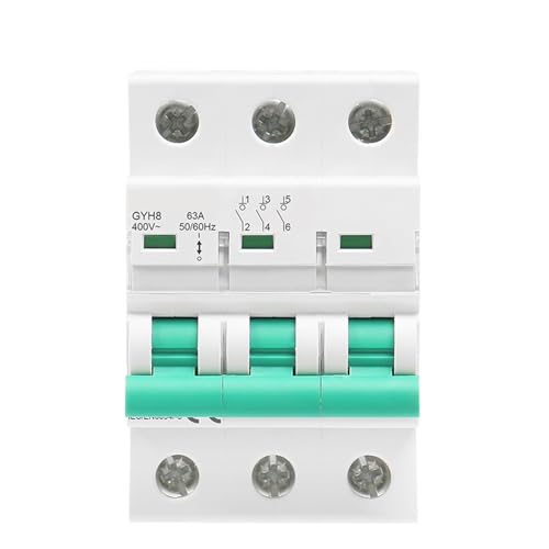 Interrupteur-sectionneur triphasé GYH8 4P 100A sectionneur tableau 400V - 3