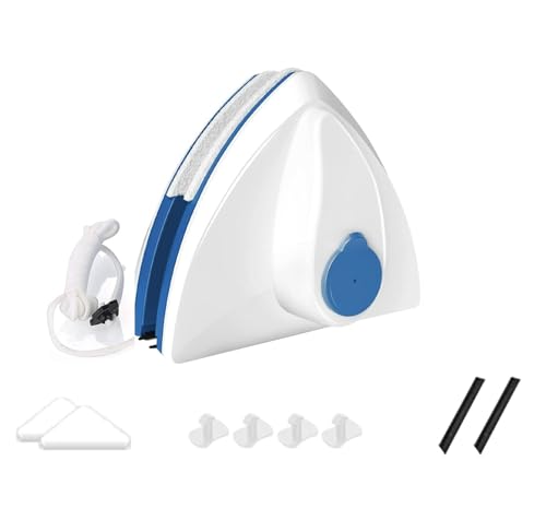 Adjustable Double-Sided Window Brush Glass Wiper: Outside Magnetic Window Cleaner for High-Rise Windows Cleaning Tools for Varying Window Thickness Glass Cleaning Brush Glass Cleaner