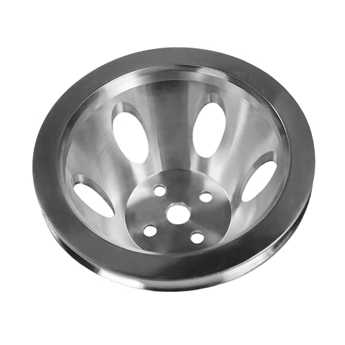 Demotor Performance Aluminum Water Pump Pulley 1 Groove Swp Short Water Pump For Sb Chevy 1955-1968 Sbc 283-350 #TOP1