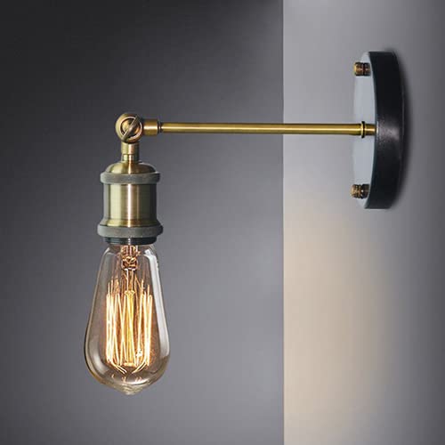Luz de pared retro americana para crear un ambiente cálido en el comedor