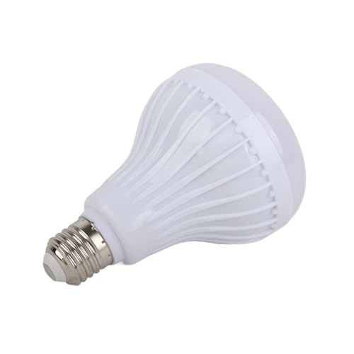 Fdit Ampoule de Musique Bluetooth, Ampoule LED de Haut-parleur télécommandé de Couleur RGBW E26 avec 12 Modes de Couleur, pour Salle de Bain de Restaurant...
