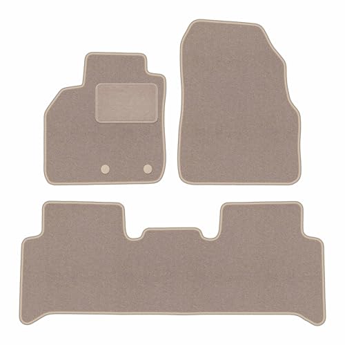 Tapis auto pour Grand Scenic II rénover une moquette usée avec du velours beige