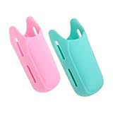 Schützender griff: der hochtemperaturbeständige silikongriff sorgt für einen sicheren halt, verhindert verbrennungen und schützt ihre haut beim stylen, halter für heißes bügeleisen, isoliertasche für lockenwickler