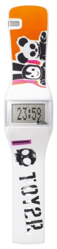 Montre o.d.m. femme quartz digitale à grand écran avec éclairage