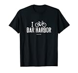 J'aime faire du vélo Graphic Bar Harbor Maine T-Shirt