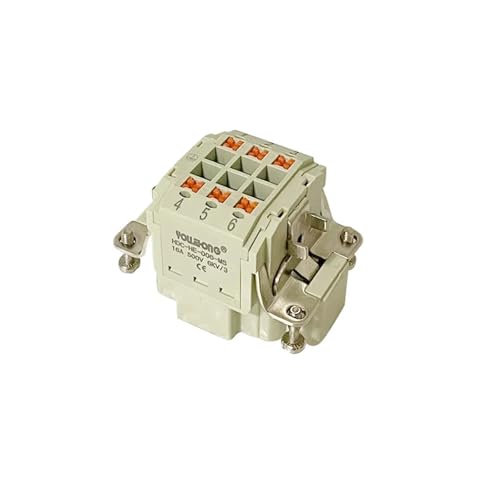Conector rectangular de 10 pines para solucionar fallos eléctricos por vibración industrial 6