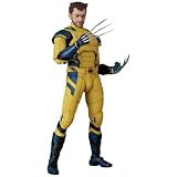 Medicom Toy MAFEX nr 285 Wolverine Wolverine Ver., wysokość całkowita ok. 160 mm, nieskalowana, wstępnie pomalowana figurka