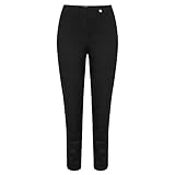  Robell Bella Stretchhose - Sommer Winter Jeans Capri !!!Restposten!!! (78cm Jeans - schwarz (90), 38)