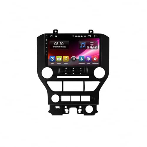 Navegación GPS para Ford Mustang 2 2015-2021 con Bluetooth WiFi y USB para infoentretenimiento