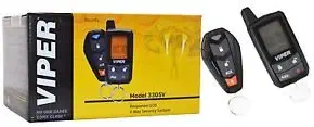 Mobile 2 Way Car Pager Security System Responder LCD Keyless 3305V