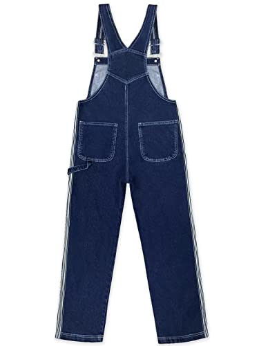Hybrid & Company Womens Stretch Denim Overalls Pvj6032 Dark Wash M #TOP2