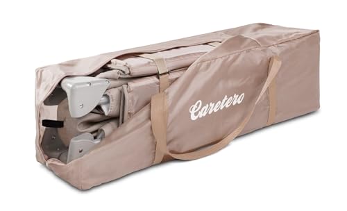 Miniatura 7 de Caretero Cama De Viaje Bebé Basic Plus Con Colchón 120x60 Cm - Cama De Viaje Plegable Para Bebés Hasta 15 Kg - Desde El Nacimiento Hasta Los 4 Años - Bolsa De Transporte - Beige