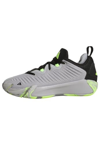 adidas Unisex Initiation, Grey Two/Core Black/Lucid Lemon, 50