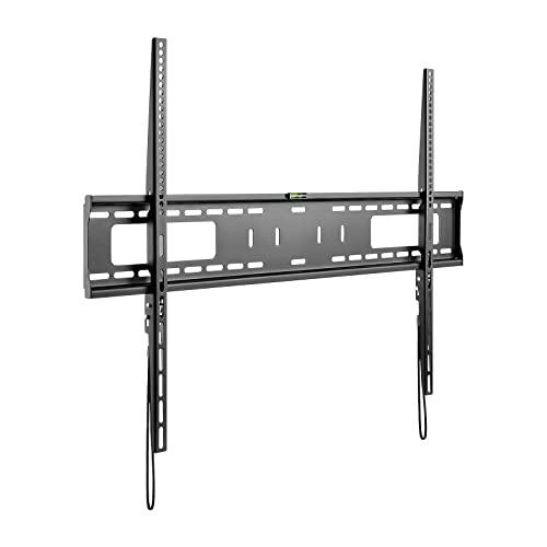 Goobay 49892 Pro Support Mural TV pour écrans et téléviseurs de 43-100 Pouces (109-254 cm) - Fixation Murale TV avec Une capacité de Charge Max. de 75 kg accroche Television Mural VESA 400 x 400