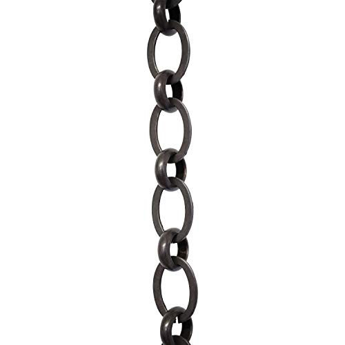 Rch Hardware Ch-14-Obb Brass Chandelier Chain, Oil Bronzed Black (1 Foot) #TOP1