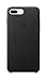 Apple iPhone 8 Plus / 7 Plus Leather Case - Black